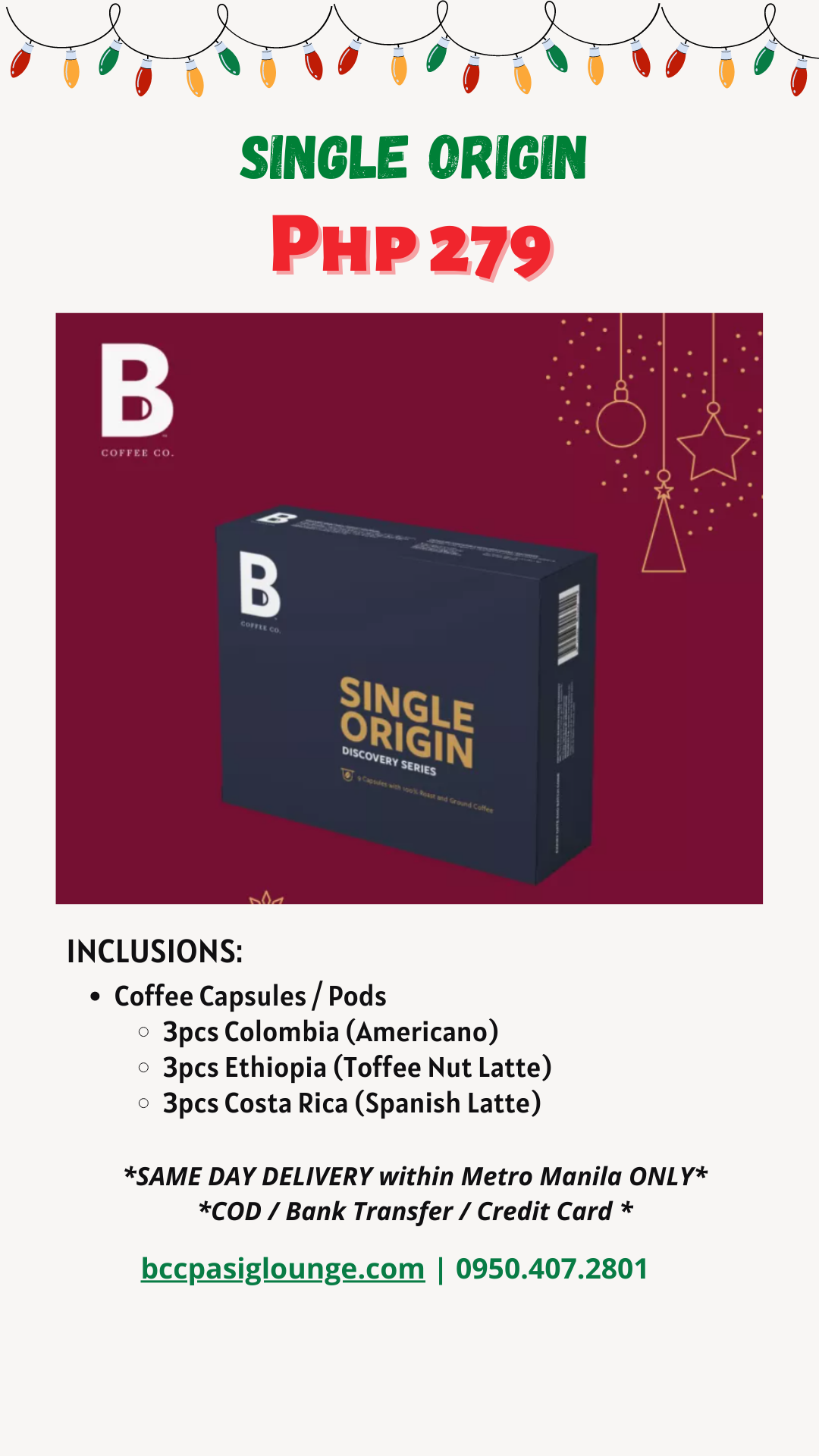 B Coffee Co. Discovery Series: Single Origin